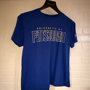Champion Blue University of Pittsburgh Graphic Tee